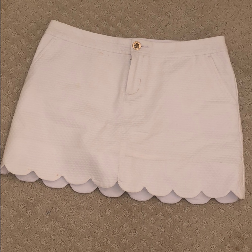 Lilly Pulitzer Scalloped Skort